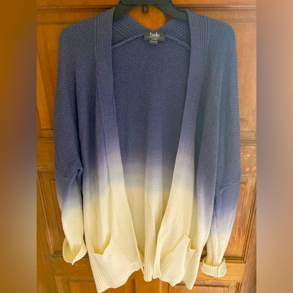 Ombré Purple Cardigan - Picture 2 of 3